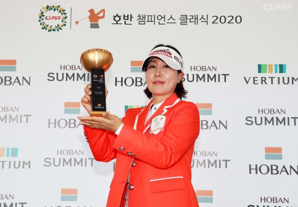 우승자 김경분 (사진 제공 : KLPGA)