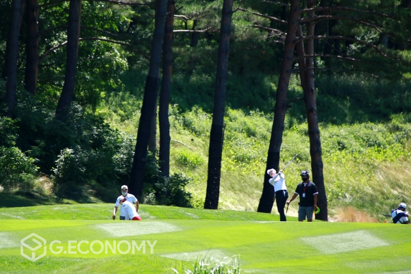 맥콜·용평리조트 오픈 with SBS Golf 공식연습 스케치