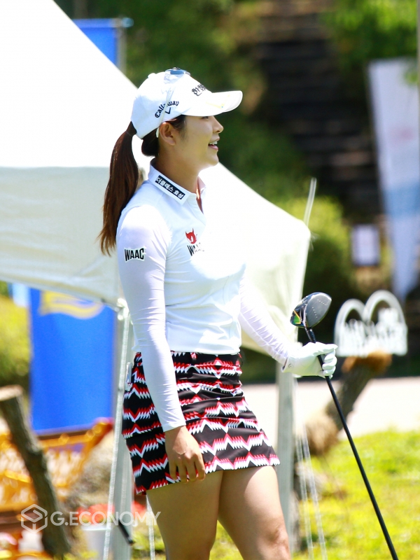 김지현 맥콜·용평리조트 오픈 with SBS Golf 공식연습