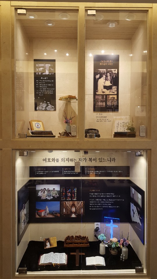 가족납골당 안치실 모습 .