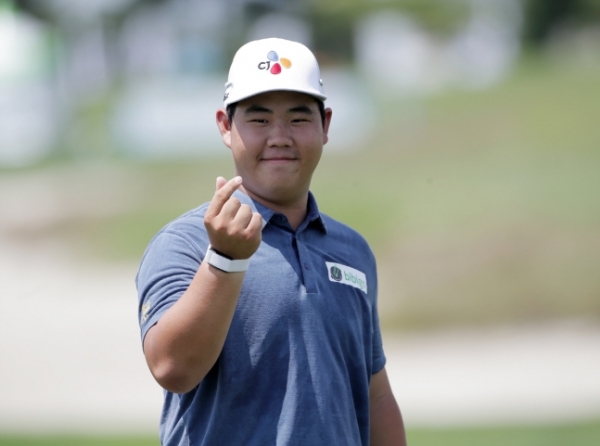 KPGA 역대 프로로서 최연소 우승을 차지한 18세 김주형. (사진 제공 : KPGA)
