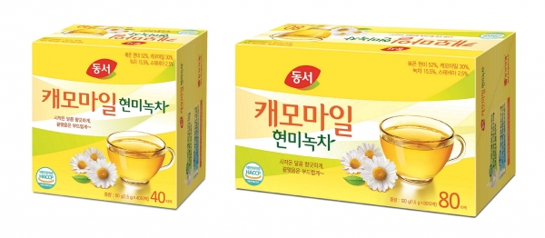 동서식품, 신제품 '캐모마일 현미녹차' 출시