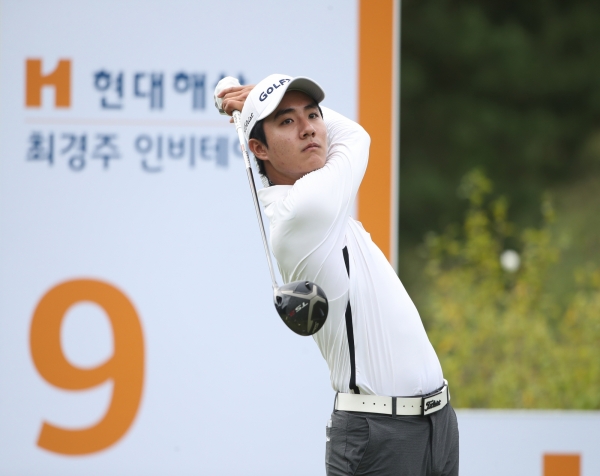 현대해상 최경주 인비테이셔널에서 3 대회 연속 우승을 노리는 김한별