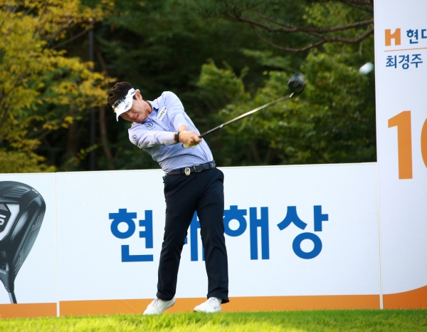 현대해상 최경주 인비테이셔널 1R 최민철 티 샷