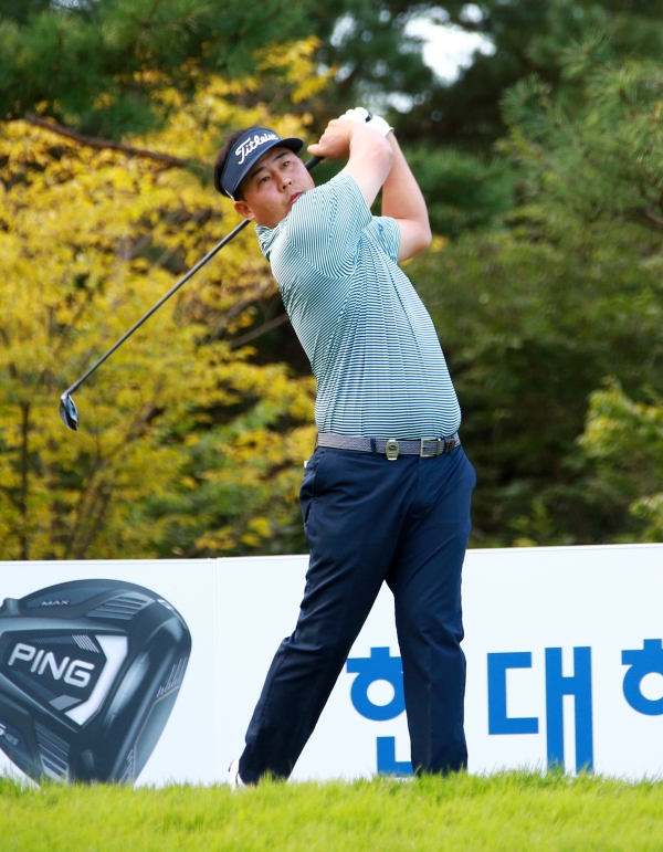 현대해상 최경주 인비테이셔널 이원준 티 샷