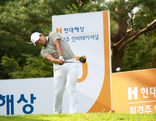 현대해상 최경주 인비테이셔널 2R 서요섭 티 샷