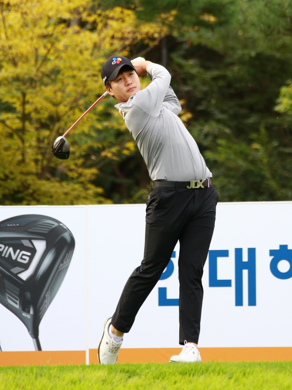 현대해상 최경주 인비테이셔널 2R 김민규 티 샷