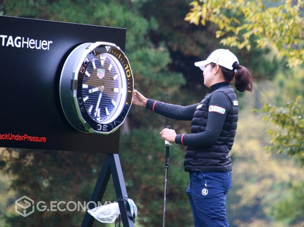 KB금융 스타챔피언십 공식연습 장수연