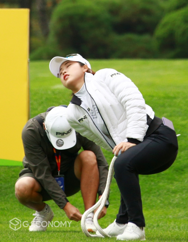 KB금융 스타챔피언십 공식연습 전예성