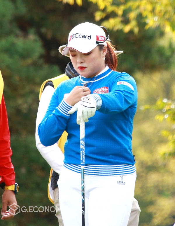 기도 하는...KB금융 스타챔피언십 1R 장하나