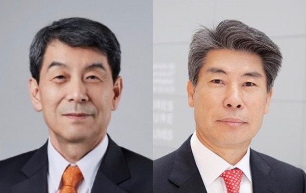 (왼쪽부터)이동걸 산업은행 회장, 윤종원 기업은행장
