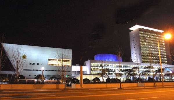 광주시 청사 전경.